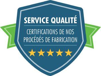 Badge services qualités