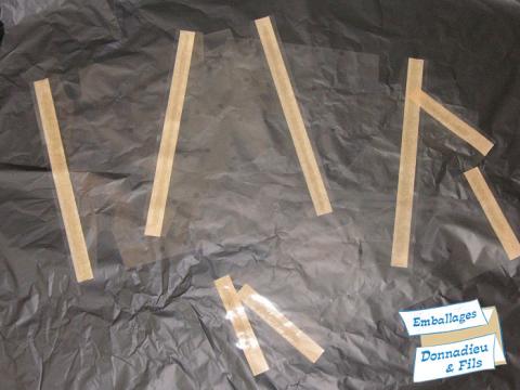 complexes bandes adhésives pommes poires abricot cerise emballages fruits et légumes