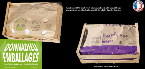 garnitures 100% kraft